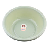Multipurpose Plastic Basin (Ø39×14cm) in a pastel green color with a cute bear print inside.