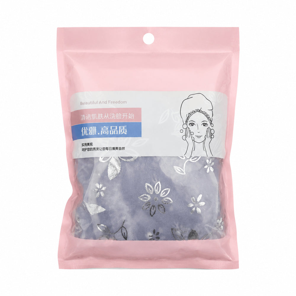 Printed Shower Cap – Lilac