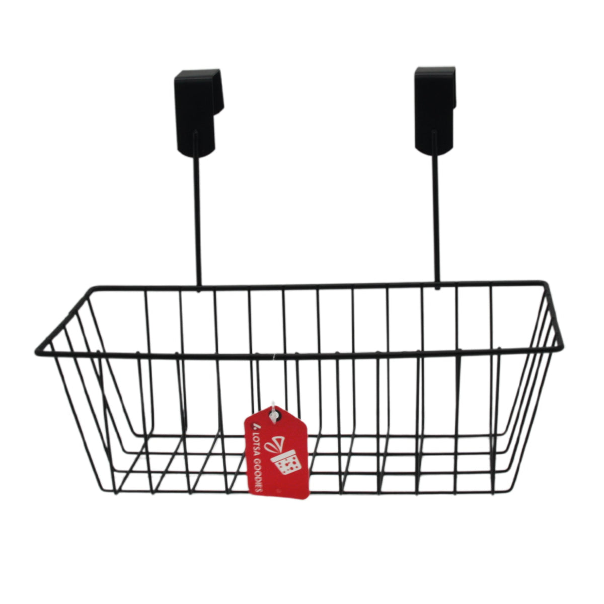Over Door Hook Basket – Hanging Storage Organizer Rack | NZ Stock