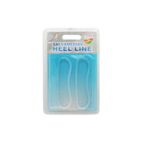 Heel Cushion Gel Liners – Anti-Slip & Blister Protection in packaging for comfort and grip inside shoes.
