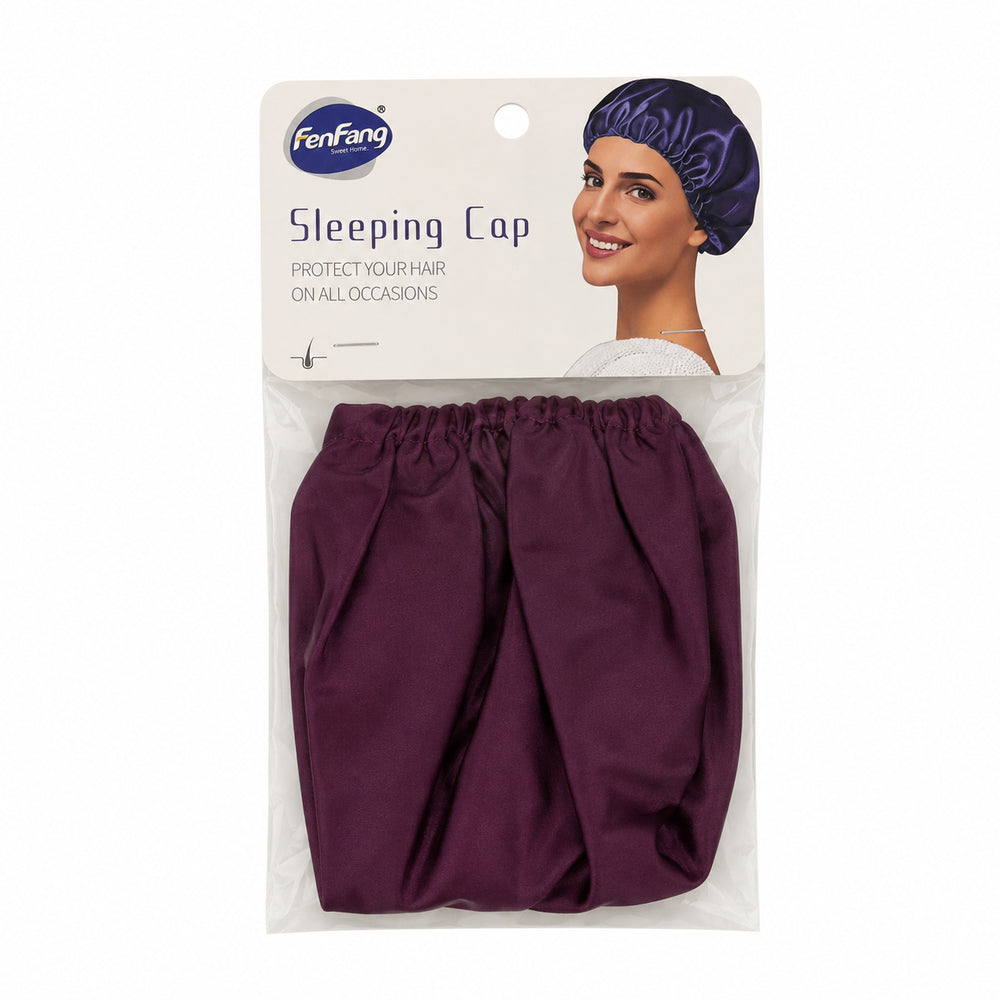 Sleeping Hair Bonnet – Plum