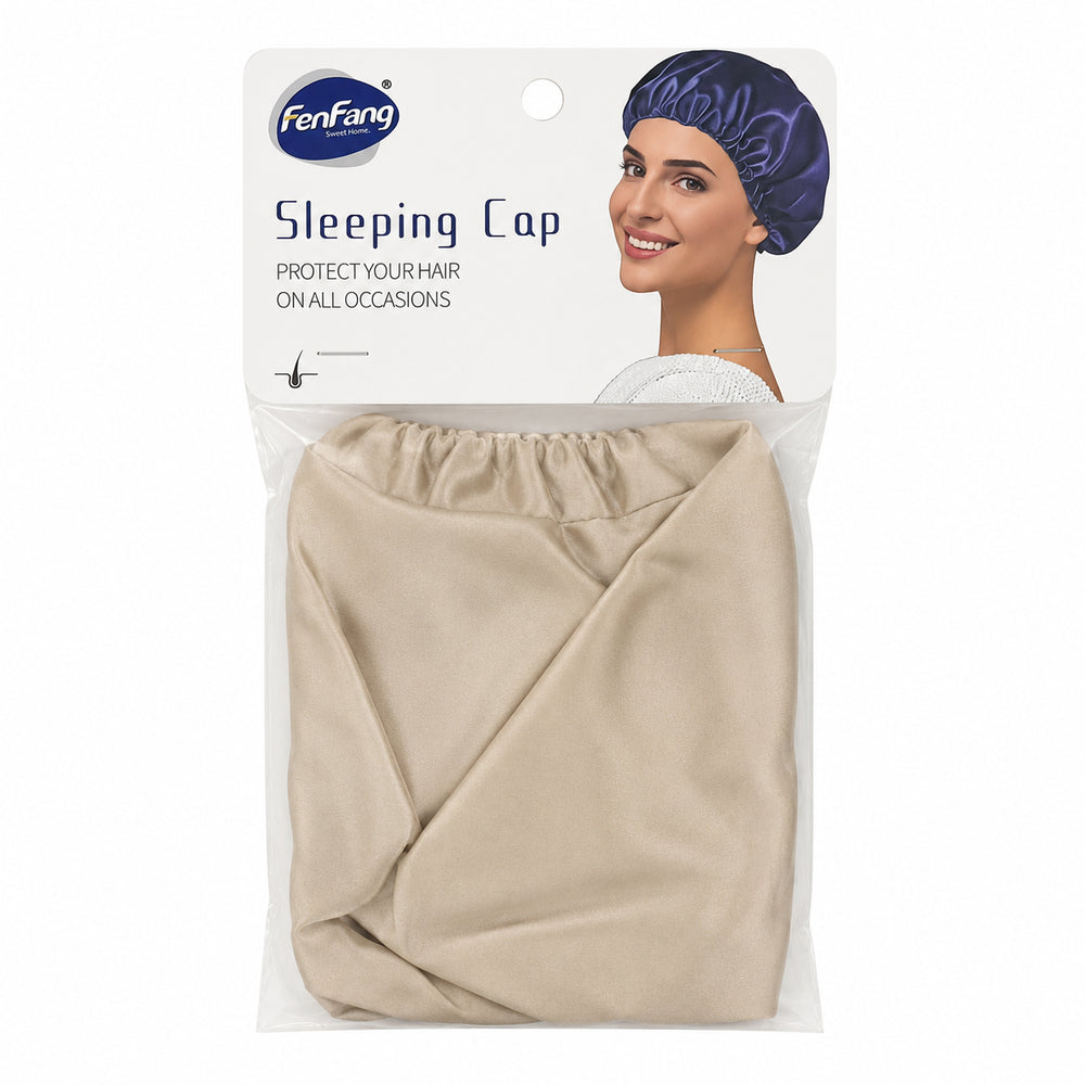 Sleeping Hair Bonnet – Beige