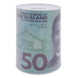 money tin 50 nz design coin bank savings jar gift nz stock