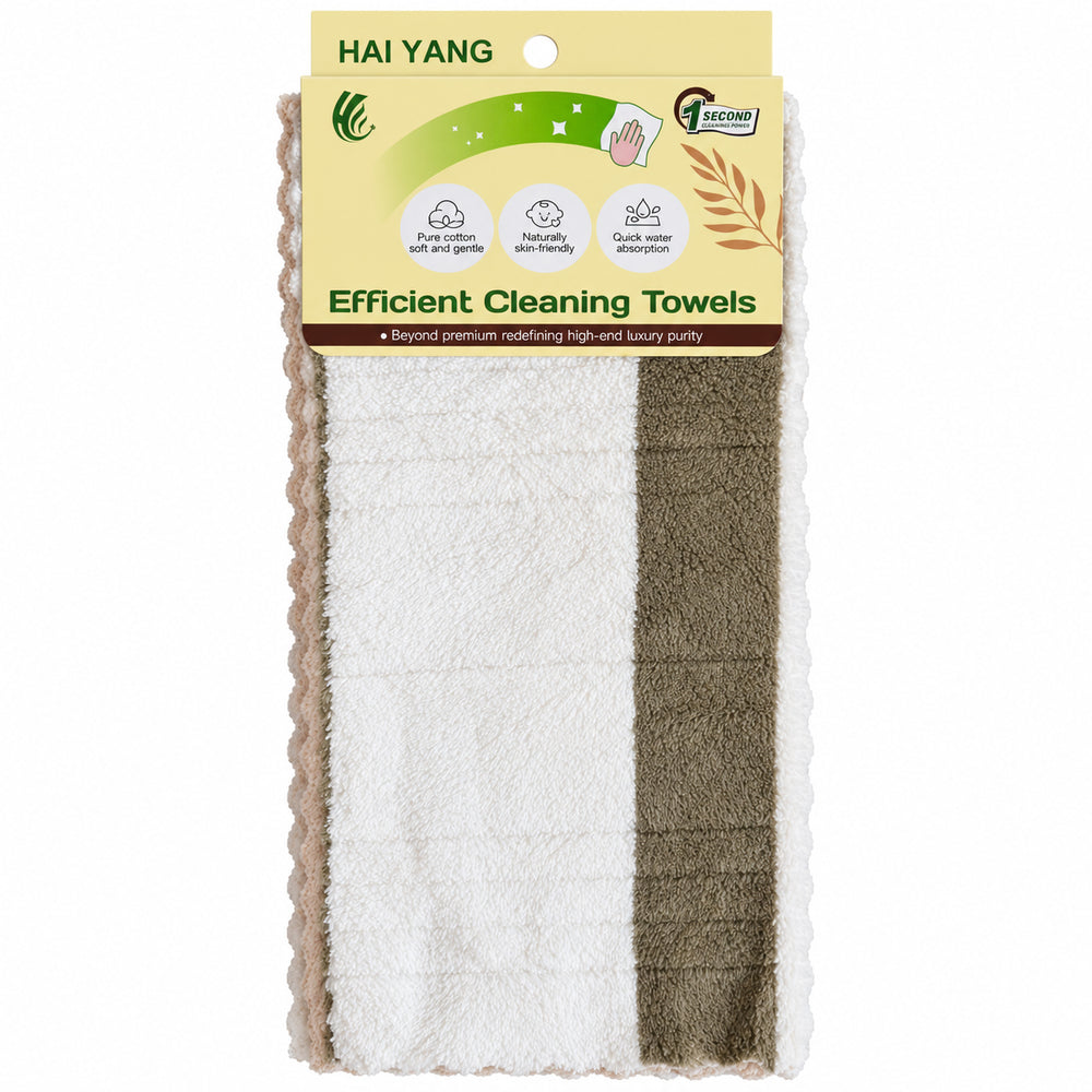 Cleaning Towels – 3 Pack – Neutral Mix