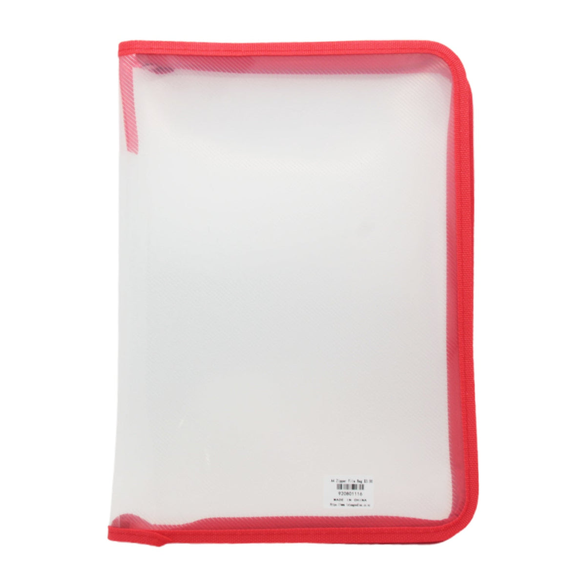 A4 Zipper File Bag