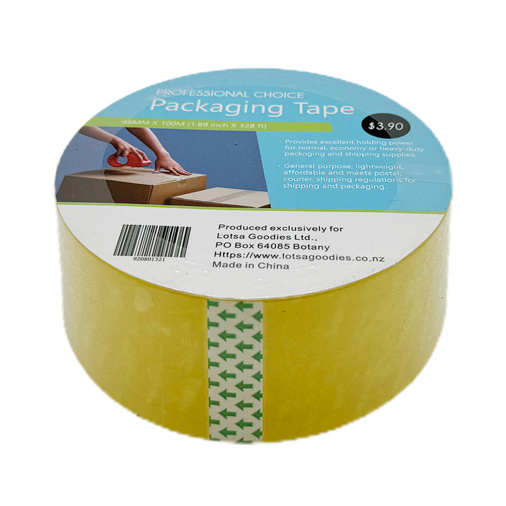 📦 Clear Packaging Tape – 4.8cm × 100m Heavy-Duty Roll
