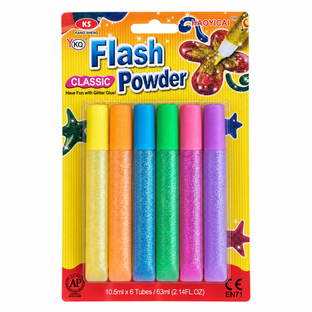 Glitter Glue Pens – 6 Pack – Product