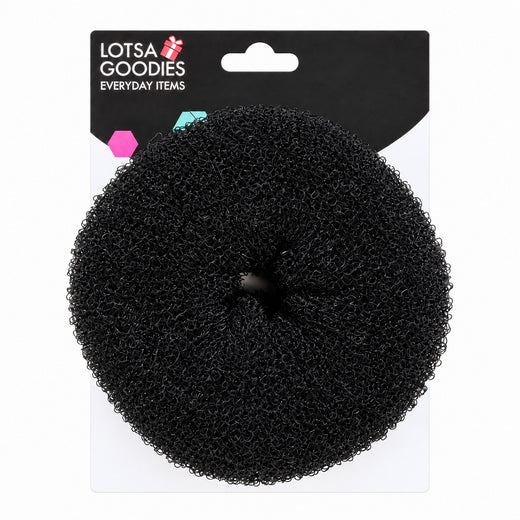 Black Hair Bun Donut – 11cm – Product