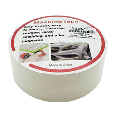 Masking Tape(3.6CM*18M) roll, easy to peel, perfect for spray shielding and various purposes, made in China.