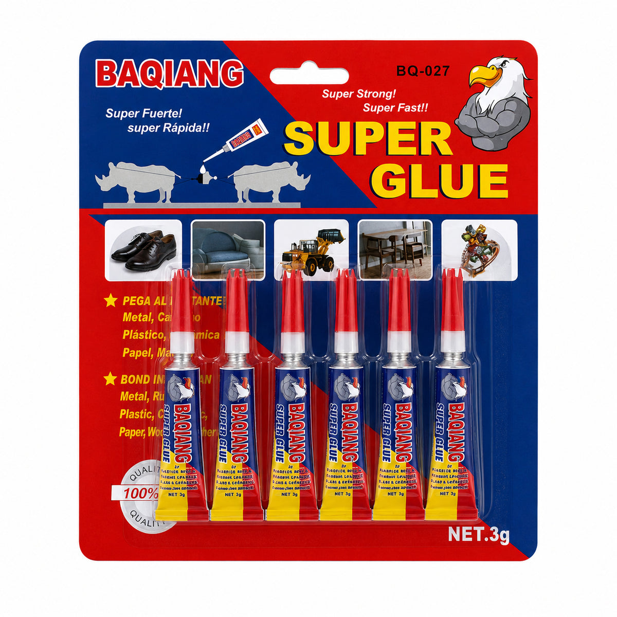R.Super Glue(6PCS)