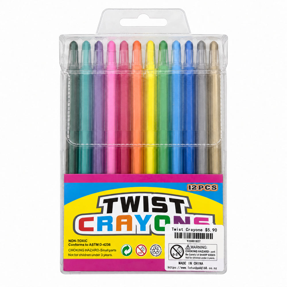 Twist-Up Crayons – 12 Pack – Product