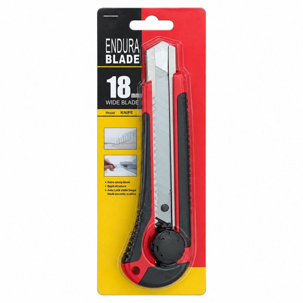 Utility Knife – 18mm – Red