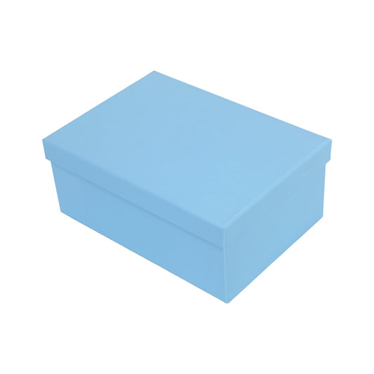 1/10 Light Blue Colour Gift Box(37.5*29*16CM) in elegant matte finish for birthdays and holidays.