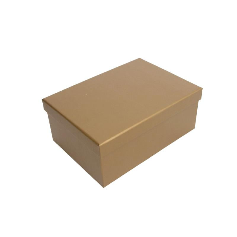 1/10 Gold Colour Gift Box(37.5*29*16CM) in a sleek gold finish for elegant gift packaging.