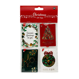 Christmas Mini Card(8PCS/1028) showing colorful holiday-themed gift tags for festive occasions.