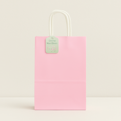 🛍️ Premium Paper Gift Bags – 4-Pack Assorted Colors (12*14*6CM)