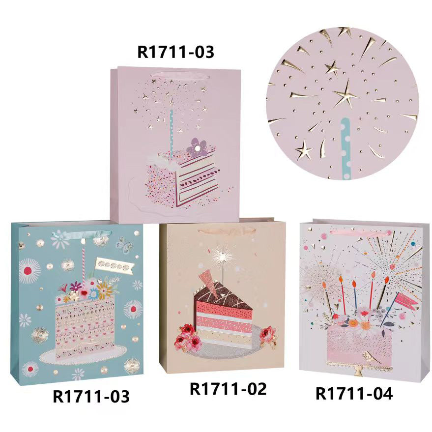 25 Birthday Gift Bag(18*24*8CM/R1711S)