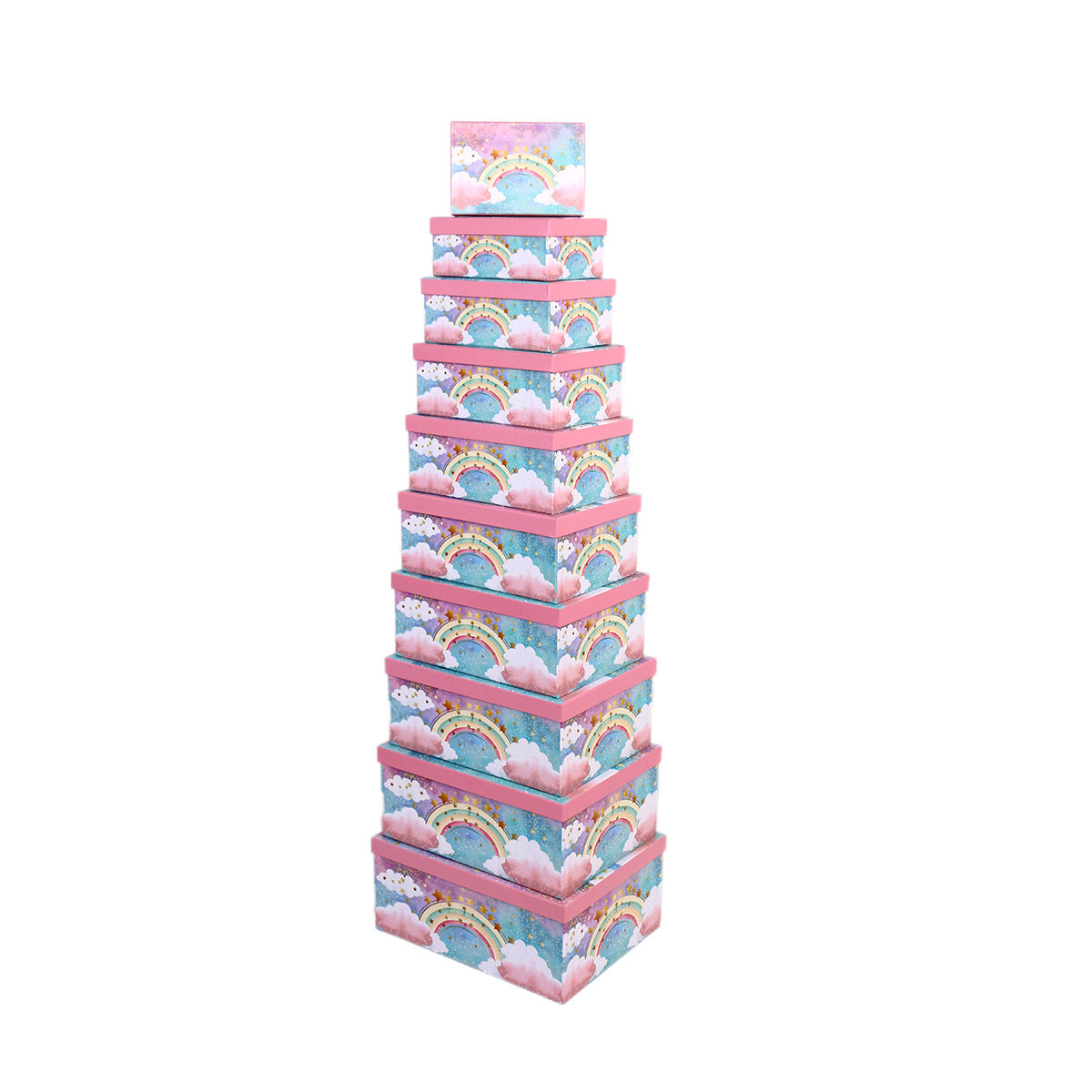 10PCS Gift Box Rainbow Whole Set