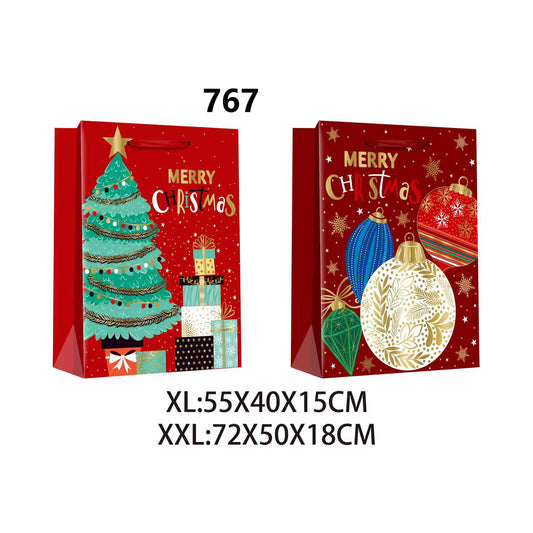 RTO Christmas Gift Bag(55*40*15CM/767XL) featuring festive designs and vibrant colors for holiday gifting.