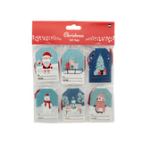 Christmas Gift Tag(P190) featuring festive designs, perfect for holiday gift wrapping.