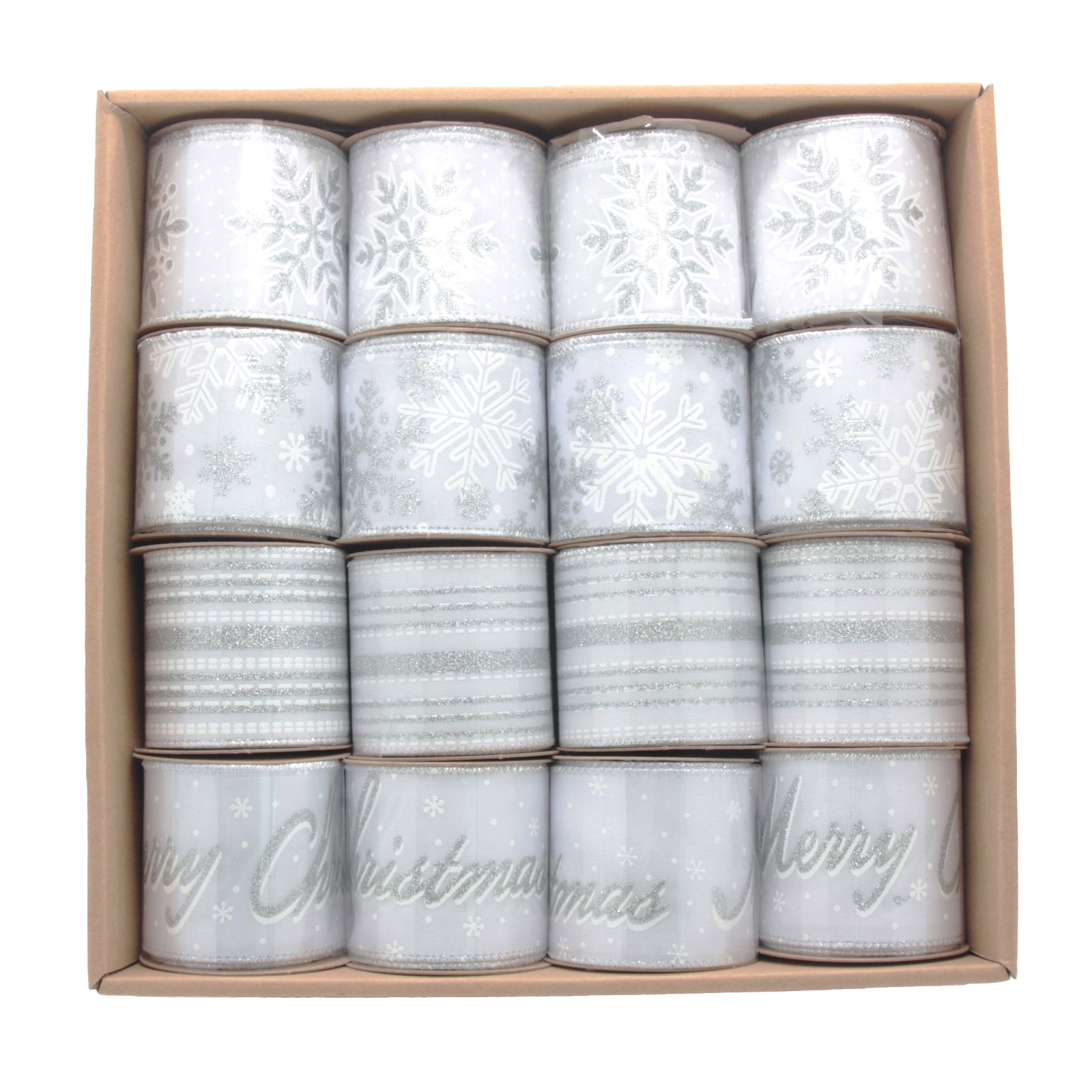 S&W Christmas Wired Ribbon(6.3CM*3YDS)