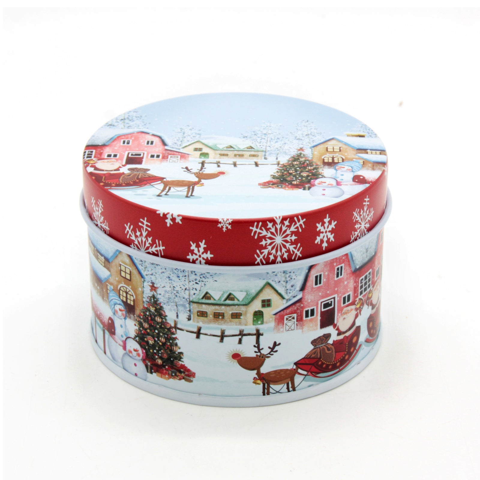 Christmas RD Tin Box(7.5*5CM)