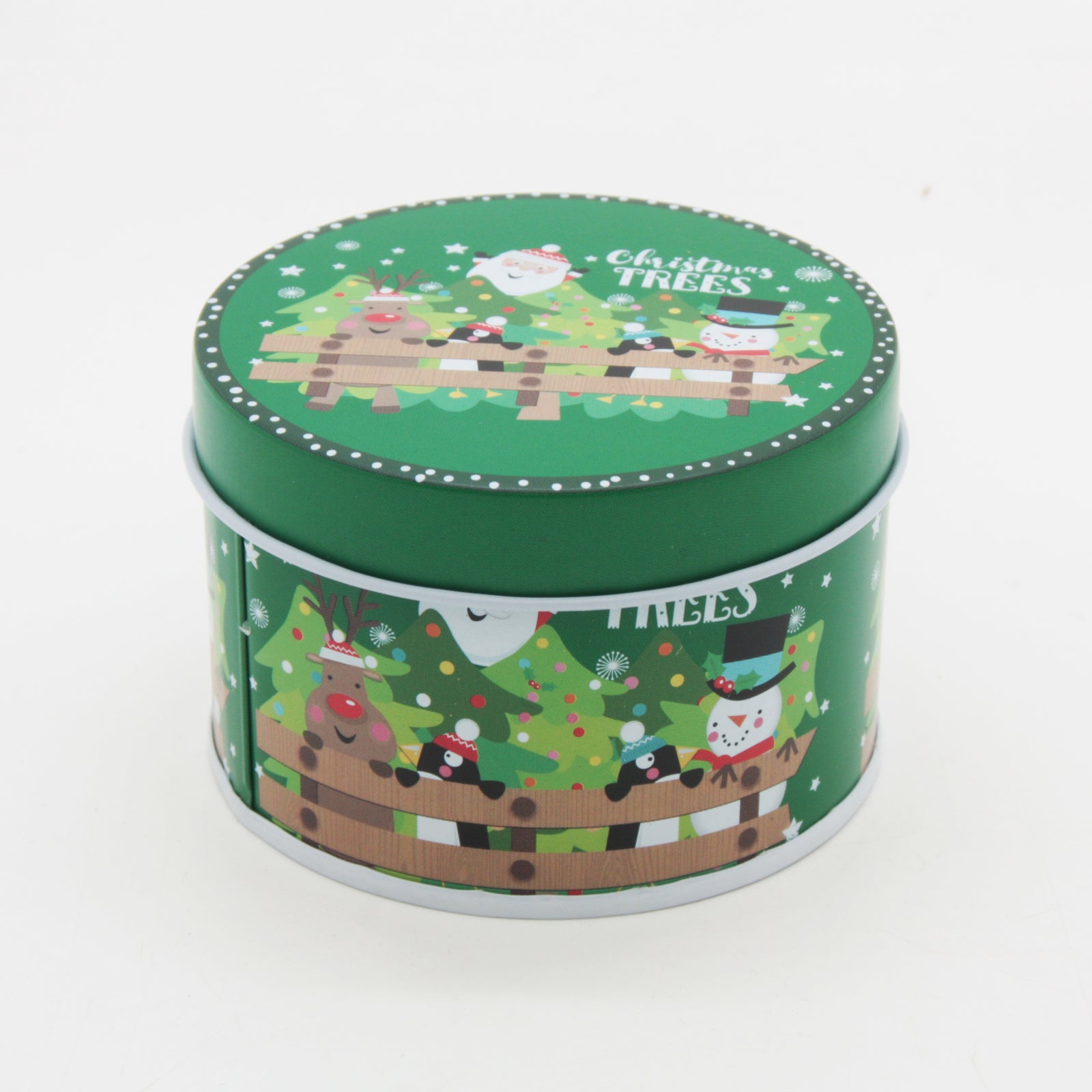 Christmas RD Tin Box(7.5*5CM)