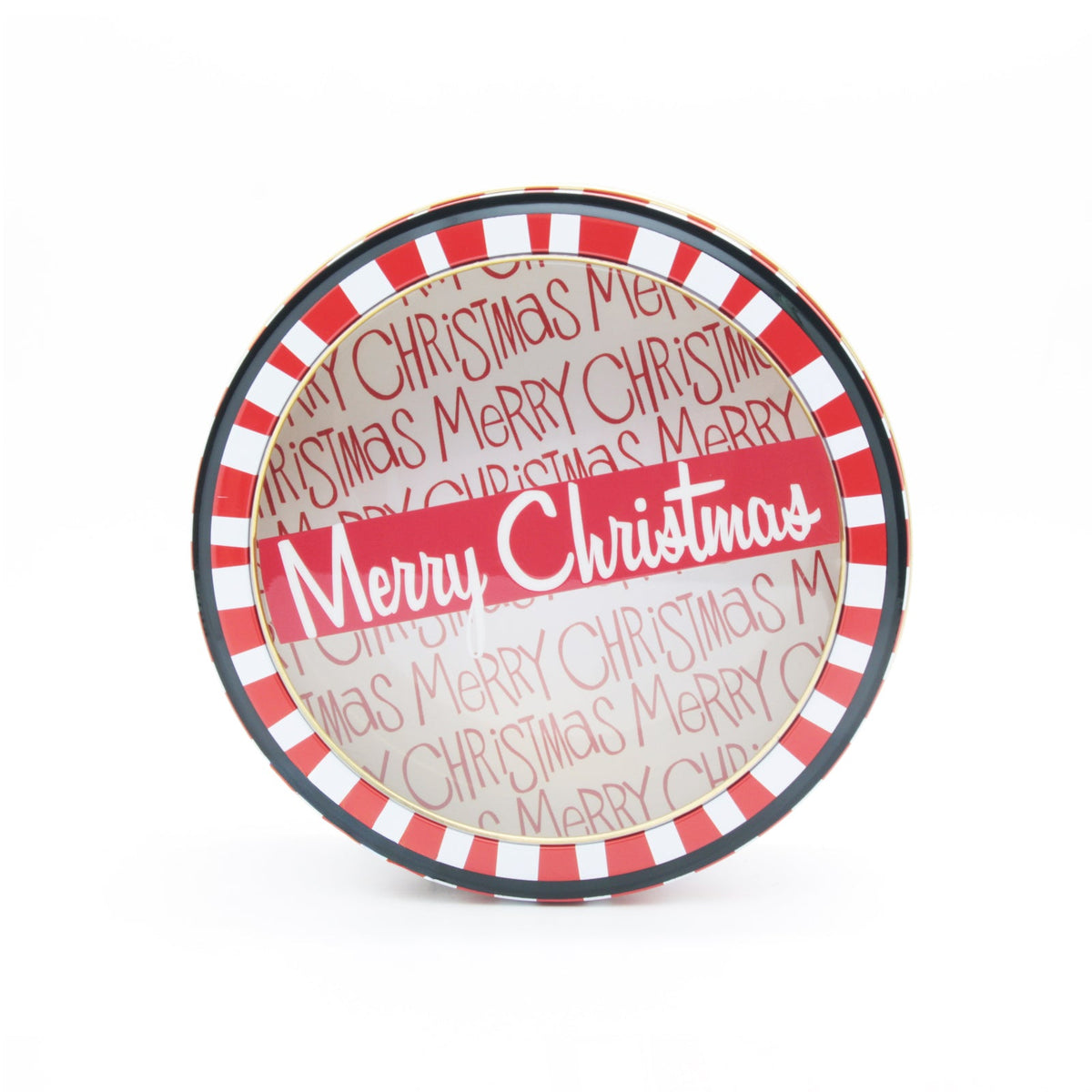 Round  MC Christmas Tin Box(16.8*5.6CM/S)
