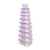 10PCS Gift Box Bicycle w Flower Whole Set