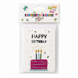 Mini B.D Pack Card(7*8.5CM/6PCS)