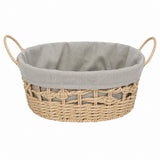 Oval Paper Basket with Handles L(43*33*23CM)