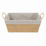 Rect Paper Basket with Handles M(35*25*18CM)