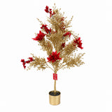 X-mas G.Glitter Flower Tree