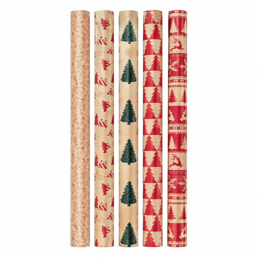 Christmas Kraft Wrapping Paper(70CM*5M)80gsm