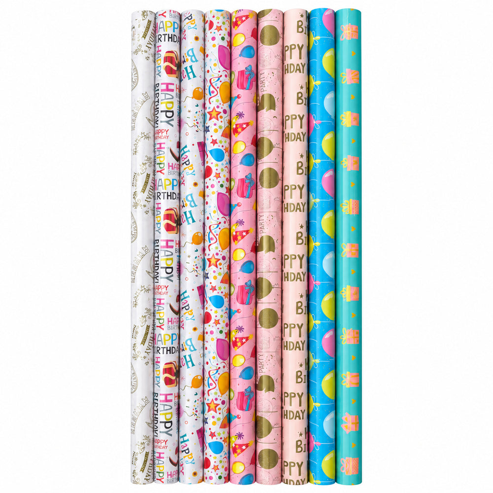 Birthday Gift Wrapping Paper(70CM*2M)80gsm