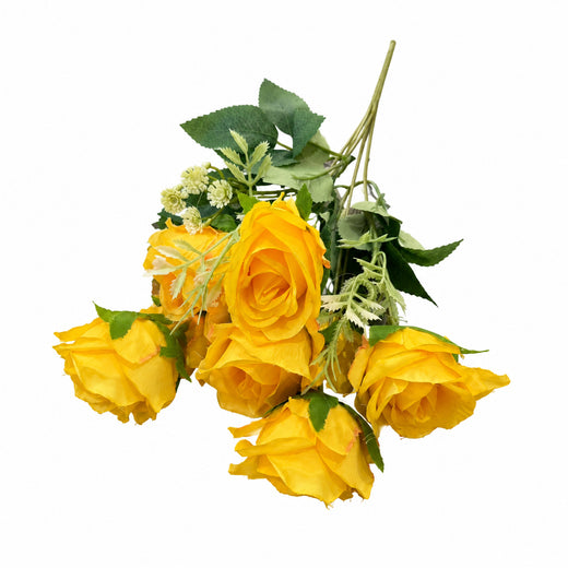 Artificial Faux Rose Bunch