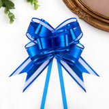 Metallic Pull Bows (10 Pieces, 3 x 47 cm)