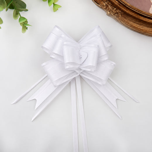 Metallic Pull Bows (10 Pieces, 3 x 47 cm)