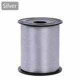 Silver Curling Ribbon Roll (0.5 cm x 200 m)