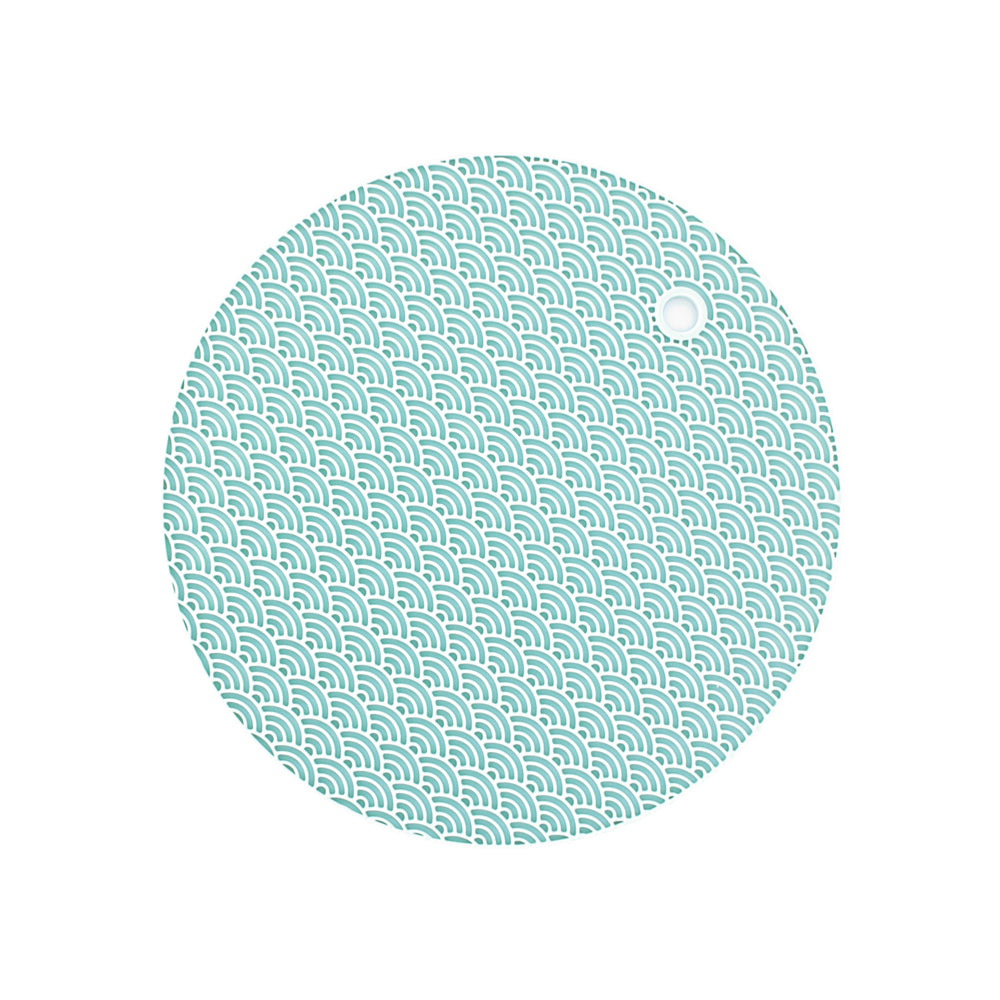 Insulation Pad(17CM) with a decorative wave pattern, ideal for thermal insulation and protection.