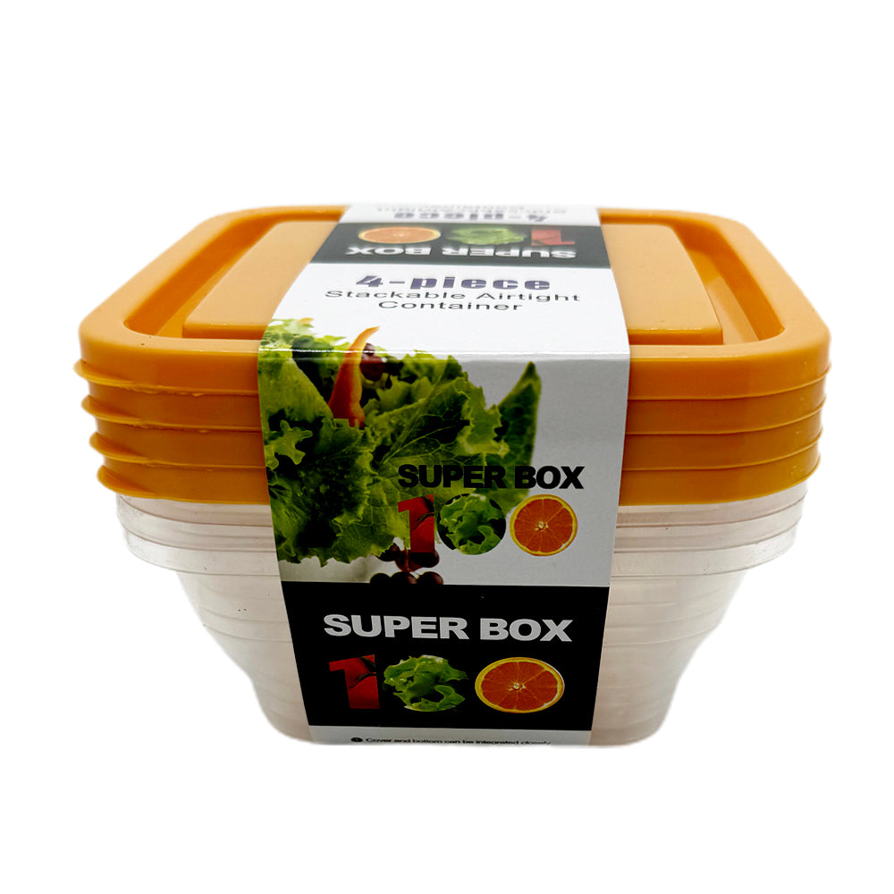 Plastic Container SQ(4PCS/024)