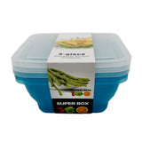 Plastic Container SQ(3PCS/025-1)