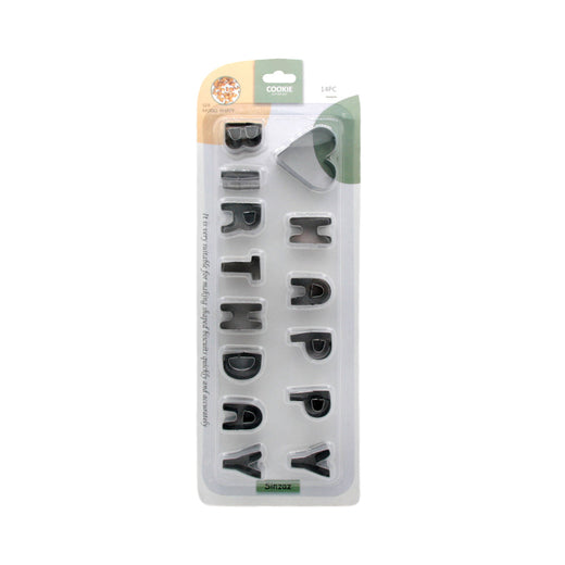 🍪 Birthday Letter Cookie Cutters Set for baking festive birthday cookies and treats.