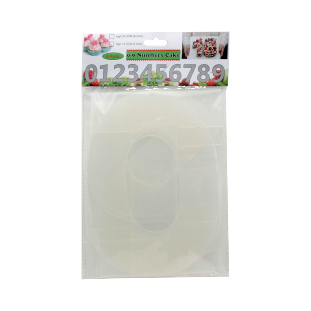 Number Cake Mould