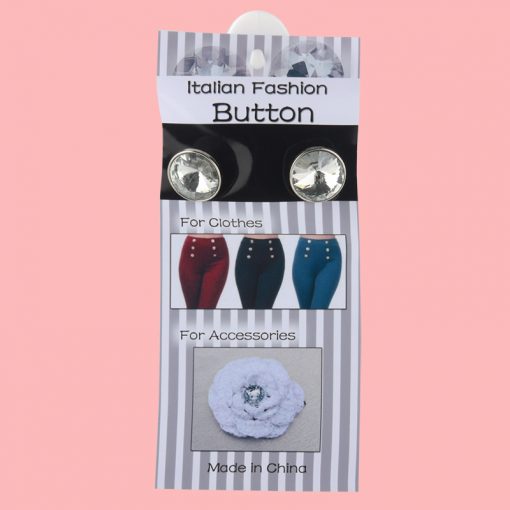 Crystal Button(White)