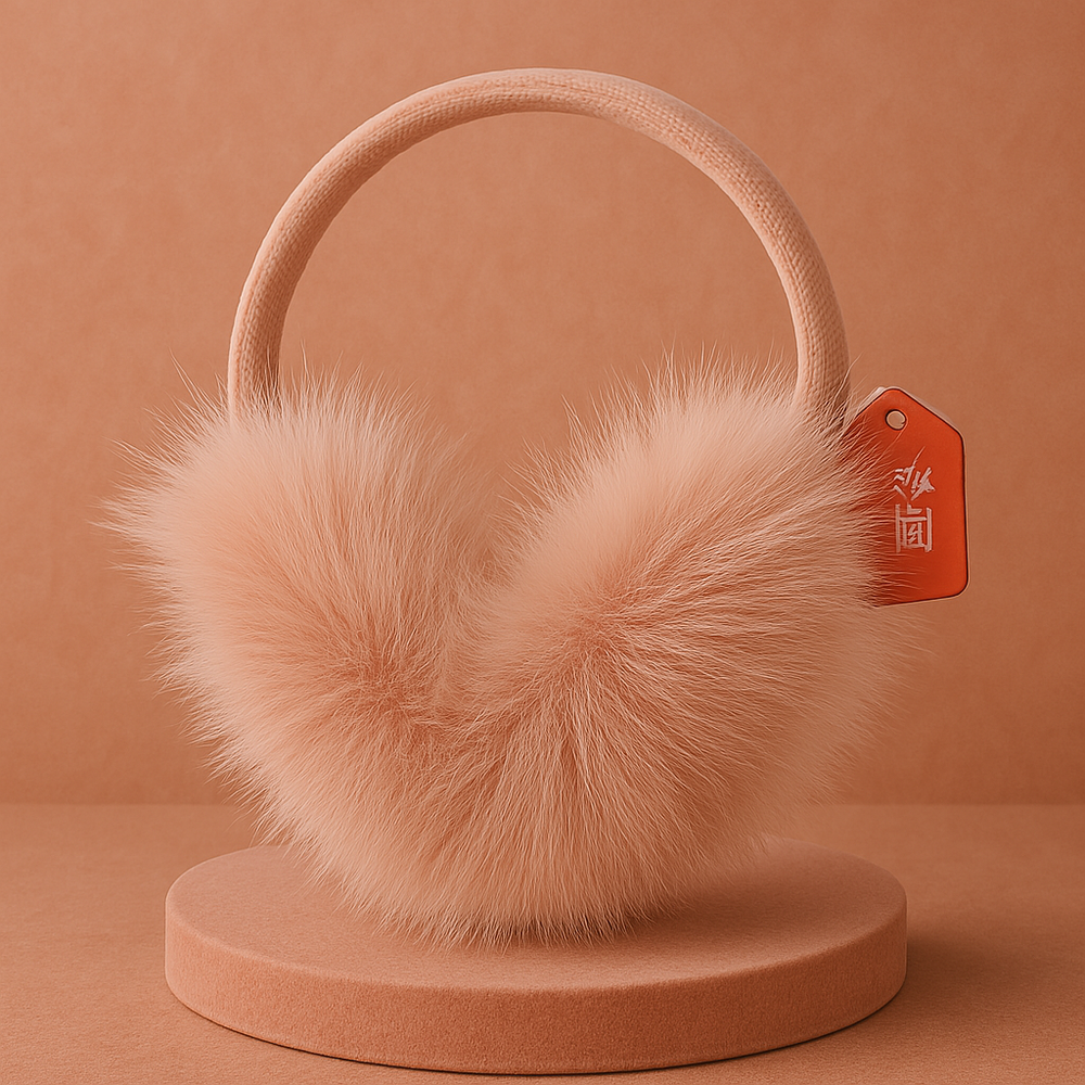 Winter Ear Muffs – Soft & Warm for Cold NZ Days showcasing soft faux fur design on a stylish display.