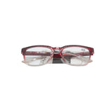 Stylish Reading Glasses +4.0– Lightweight, Unisex, NZ Stock - red and clear frame design
