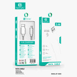 Type C Fast Data & Charger packaging showing 2.4A charging capability and USB-C connection.