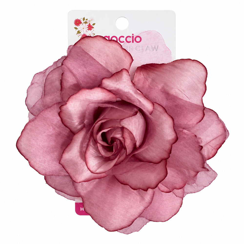 Dusty rose hair clip