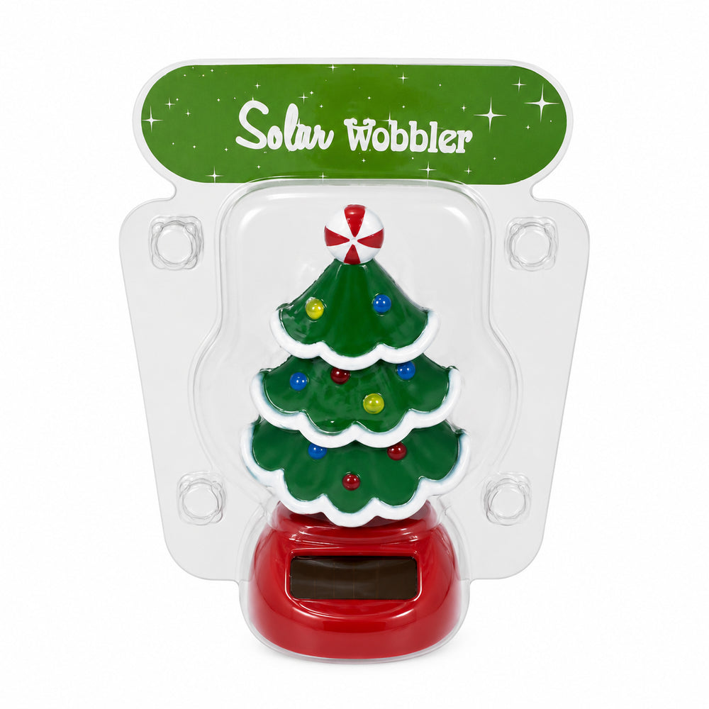 Solar Wobbler Christmas tree